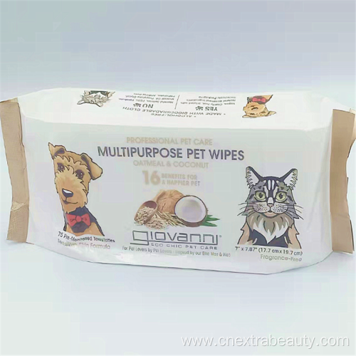 Daily Bamboo Fiber Scented Dog Wet Wipes
